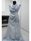 Шифон вискозный с люрексом MAX MARA Голубой MM H22/3 i10 21042621