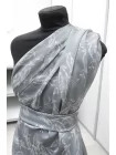 Шифон шёлковый MAX MARA Птицы на сером MM H28/1 N50 21042629