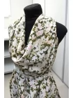 Крепдешин шёлковый Max Mara Розы на бежевом MM H31 N20 21042630
