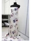 Вискоза твиловая MAX MARA Цветы на молочно-кремовом MM H21/12 i30 22042618