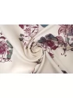 Вискоза твиловая MAX MARA Цветы на молочно-кремовом MM H21/12 i30 22042618