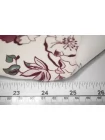 Вискоза твиловая MAX MARA Цветы на молочно-кремовом MM H21/12 i30 22042618