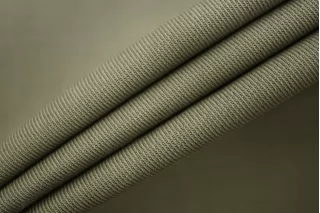 Плащевый хлопок водоотталкивающий BURBERRY Зелёный хаки BRS H53/1 KK50 26012607