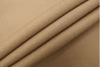 Хлопок костюмный би-стрейч Песочно-бежевый BRS H10/4 Е00 26012638