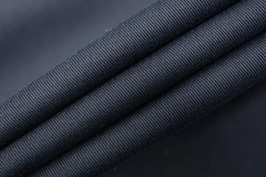 Хлопок костюмный "под велюр" BURBERRY Темно-синий BRS H10/5 E77 26012642