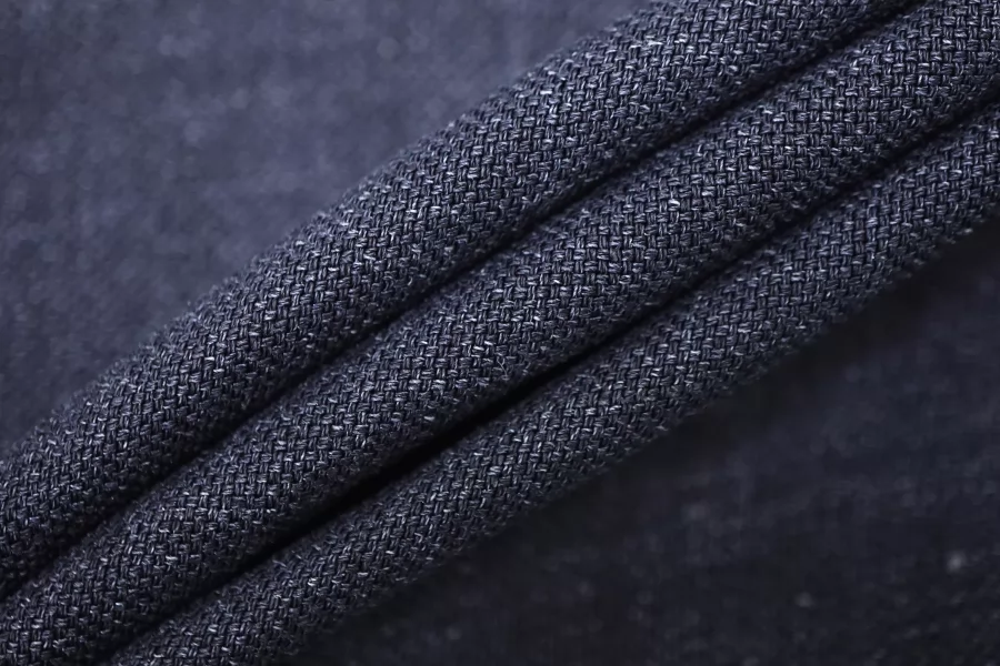 Лён костюмный Тёмно-синий BRS H15/4 F10 26012647