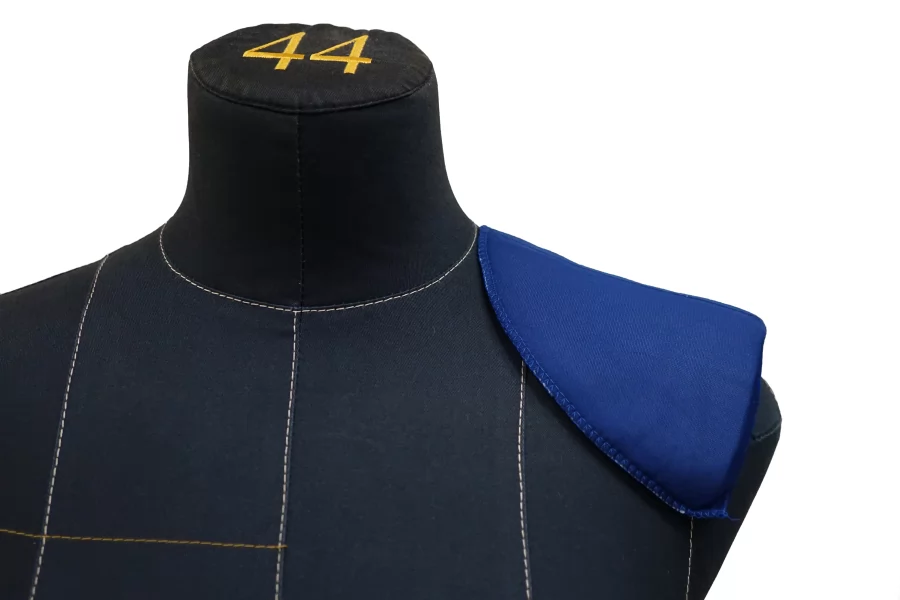 Плечевые накладки (подплечники) составные ПАРНЫЕ Синие McQueen FR2/04 8052603