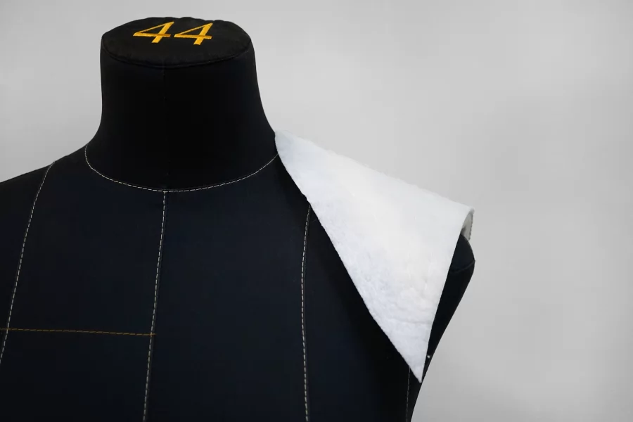 Плечевые накладки (подплечники) составные сшивные ПАРНЫЕ Белые McQueen FR2/08 8052609
