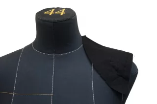 Плечевые накладки (подплечники) составные сшивные ПАРНЫЕ Чёрные McQueen FR2/11 8052612
