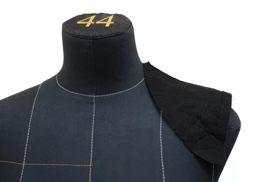 Плечевые накладки (подплечники) составные сшивные ПАРНЫЕ Чёрные McQueen FR2/11 8052612