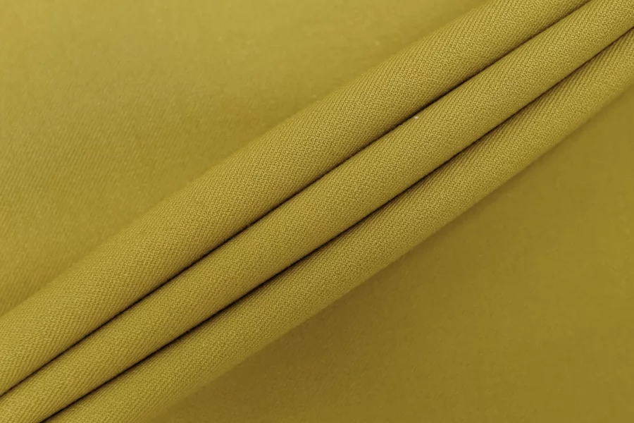 Хлопок костюмно-плательный би-стрейч  PIAZZA SEMPIONE Зеленовато-горчичный TRC H10/4 E20 11122502