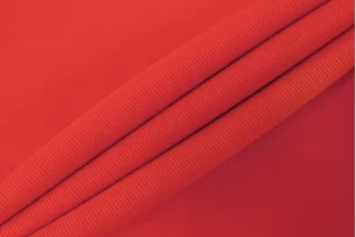 Хлопок-стрейч костюмный «под велюр» Кораллово-красный TRC H10/7 E55 11122510