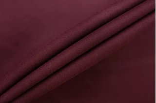 Сатин-стрейч хлопковый костюмный "под велюр" Марсала TRC H10/7 e55 11122513