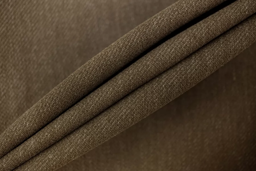 Джинса-стрейч хлопковая FORTE FORTE Коричневый хаки TRC H14/6 MM50 11122515