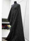 Жаккард костюмный хлопковый Пятнистый чёрно-коричневый TRC H34/3 L10 11122531