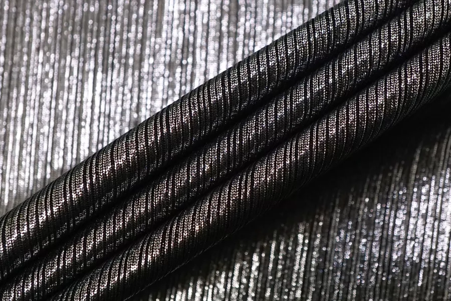 Нарядный трикотаж с люрексом Серебристый TRC H41 W10 11122541