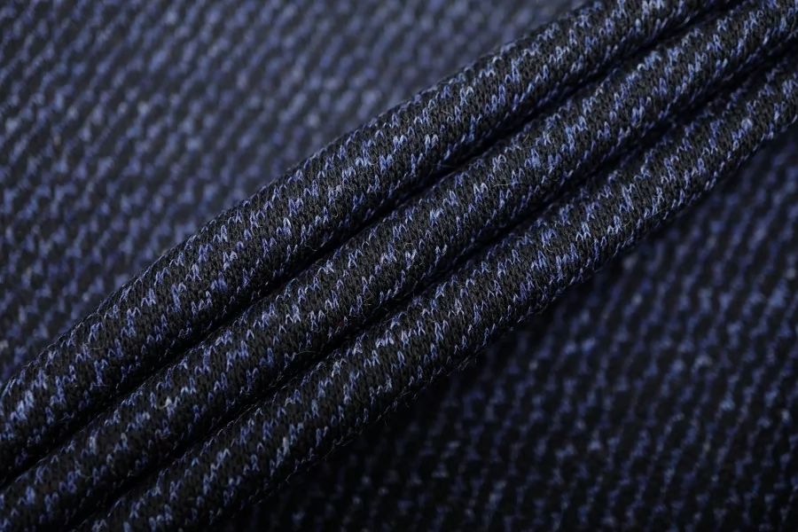 Трикотаж хлопковый MAGLIA Тёмно-синий TRC H47/6 X40 11122554