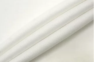 Трикотаж хлопковый кулирка плотная TOM FORD Белый TRC H38/1 T10 11122559
