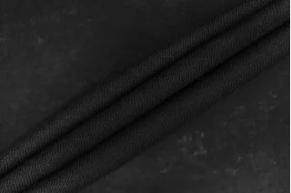 Трикотаж хлопковый кулирка Чёрный TRC H38 T70 11122561