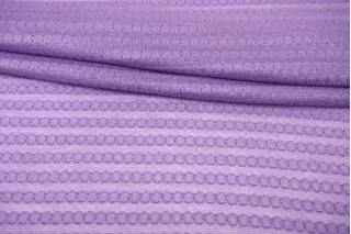 Трикотаж хлопковый фактурный ARMANI Сиреневый TRC H41/2 V00 11122570