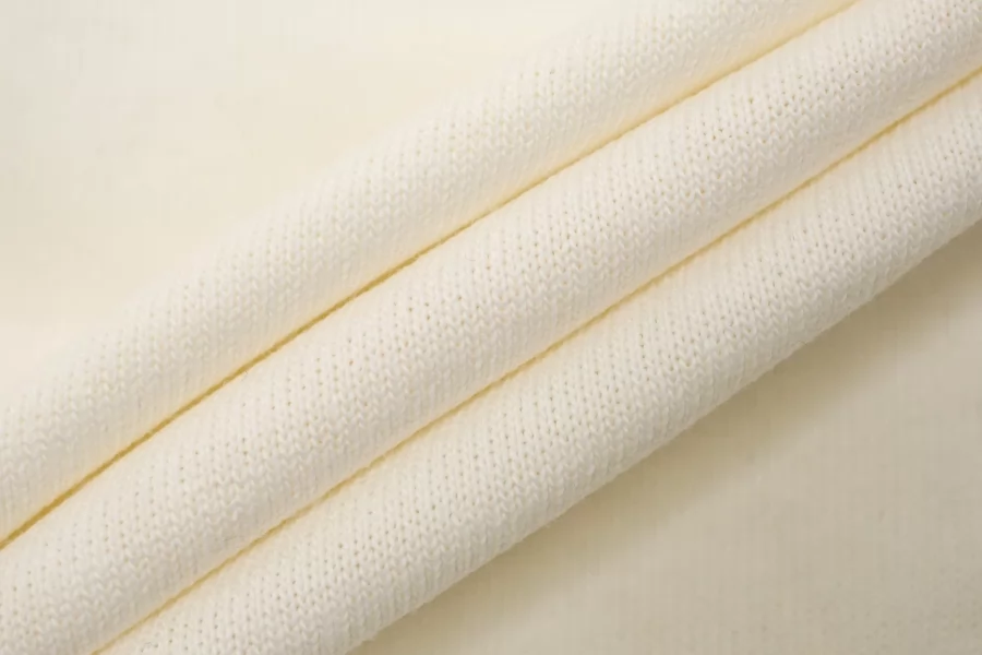 Трикотаж хлопковый кулирка плотный BOTTEGA VENETA Молочный TRC H38/1 Q10 11122579