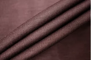 Трикотаж хлопковый двусторонний Бордово-коричневый TRC H47/1 K30 11122587