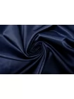 Атлас хлопковый с вискозой костюмно-плательный Тёмно-синий TRC H10/9 E77 12122516