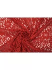 Кружево хлопковое кордовое Красное TRC H35/1 O55 12122556