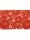 Кружево хлопковое кордовое Красное тёплое TRC H35/1 O55 12122557