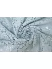 Кружево хлопковое кордовое Голубовато-серое TRC H35/1 O33 12122569
