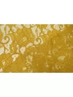 Кружево вискозное кордовое Золотисто-горчичное TRC H35/1 F33 12122574