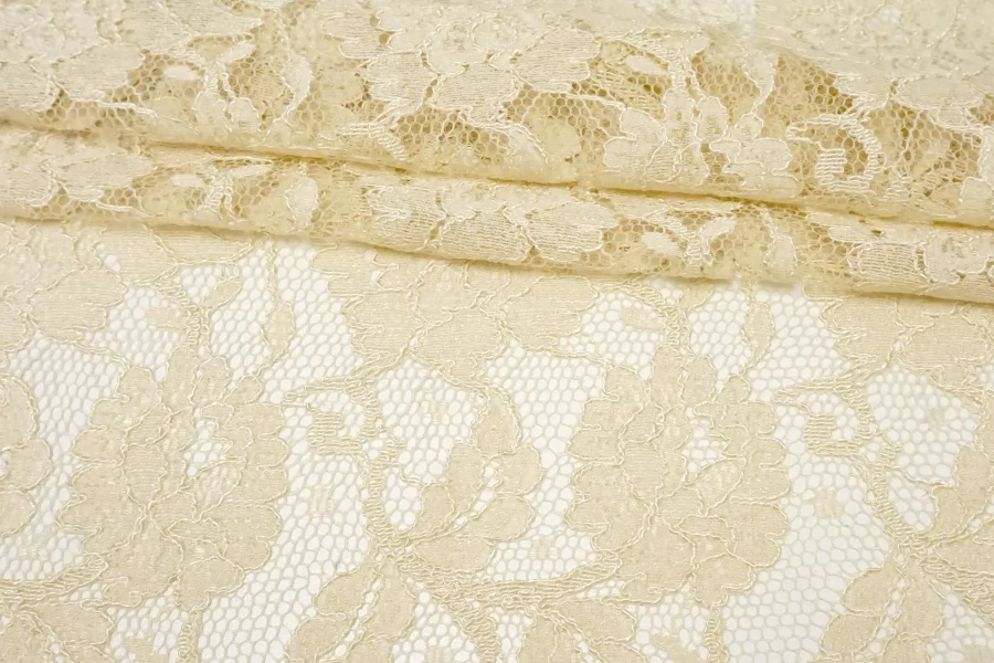 Кружево вискозное кордовое Айвори TRC H35/1 F22 12122576