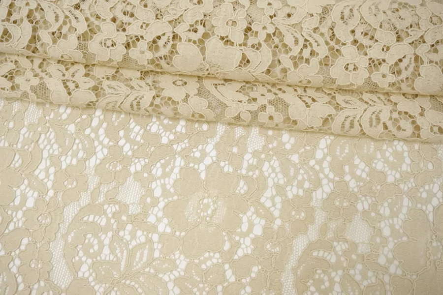 Кружево хлопковое кордовое Айвори TRC H35/1 O33 12122577