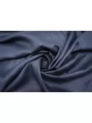 Лён костюмно-плательный Темно-синий CVC H15/4 F10 19112503