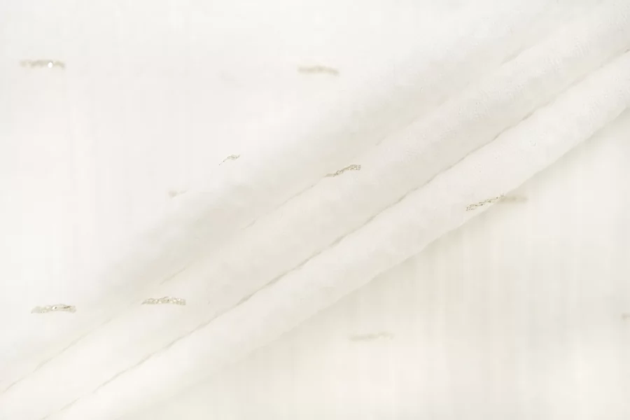 Рубашечный хлопок с вышивкой Белый CVC Н3 A11 19112507