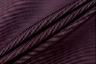 Репс костюмный хлопок с ацетатом Сливовый CVC H10/7  E70 19112546