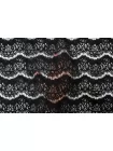 Кружево хлопковое кордовое Чёрное CVC H35 F66 20112598