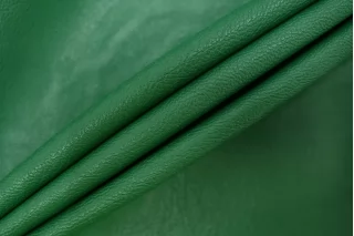 Экокожа на трикотаже Зелёная CVC H17/6 LL40 21112504