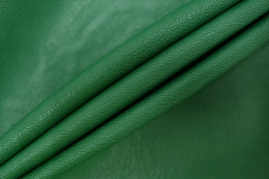 Экокожа на трикотаже Зелёная CVC H17/6 LL40 21112504