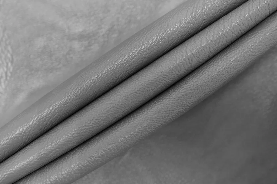 Экокожа на вискозе Серая CVC H17/3 LL10 21112505