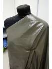 Экокожа лаке на трикотаже Хаки CVC H17/1 LL40 21112511