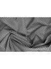Рубашечный хлопок в клетку CANCLINI Чёрно-белый CVC H6 B50 21112532