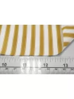 Рубашечный хлопок мерсеризованный в полоску CANCLINI Бело-горчичный CVC Н5 A30 21112552