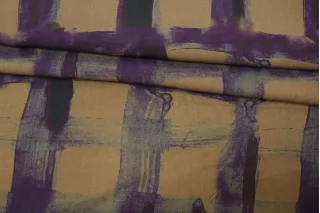 Вискоза твиловая плательная Абстракция CVC H21/12 I30 21112565