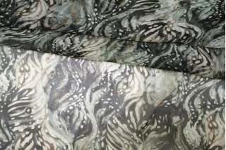 Батист хлопок с шёлком АбстракцияCVC H2/4 O11 21112591