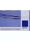 Трикотаж вискозный холодный Сине-белая полоска SF H43/4 V40 1072619
