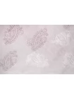 Рубашечный хлопок жаккардовый Бело-сливовый с огурцами FRM H5 A20 15052624