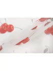 Батист хлопковый Вишенки на белом FRM H2/2 B00 15052686