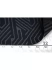 Жаккард хлопковый плательно-костюмный Серо-синий FRM H34/3 L70 16052617