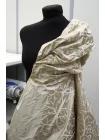 Тафта жаккардовая шелковая ARMANI Золотисто-бежевая DJ H25 M50 25052608